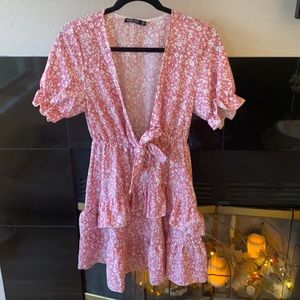 Floral Mini Dress, Brand: Nasty Gal, U.S. Size: 6